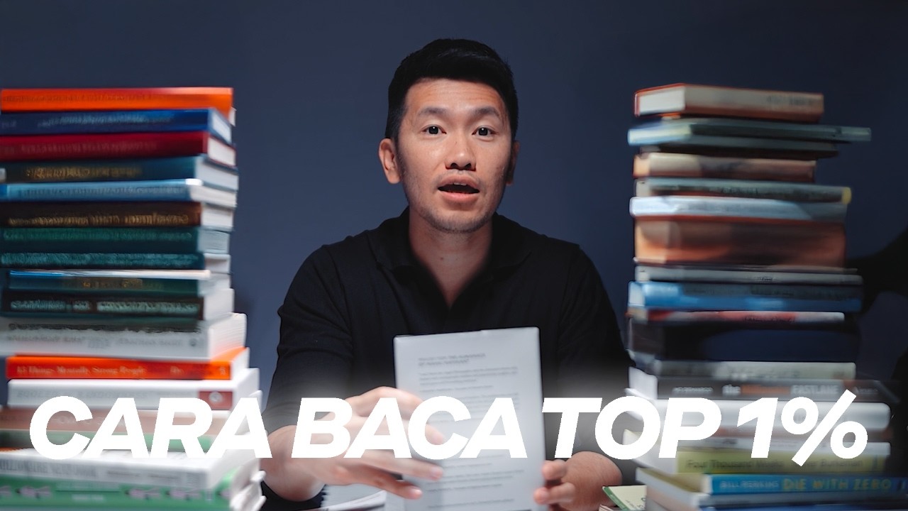 Cara bikin Otak lo SUKA BACA BUKU dan INGET SEMUANYA dibawah 16 menit