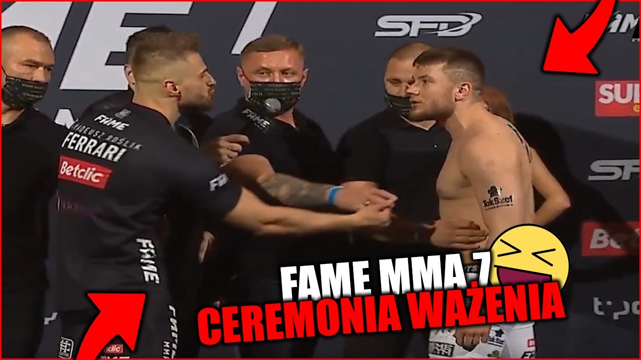 FAME MMA 7 | CEREMONIA WAŻENIA 🔥🤣