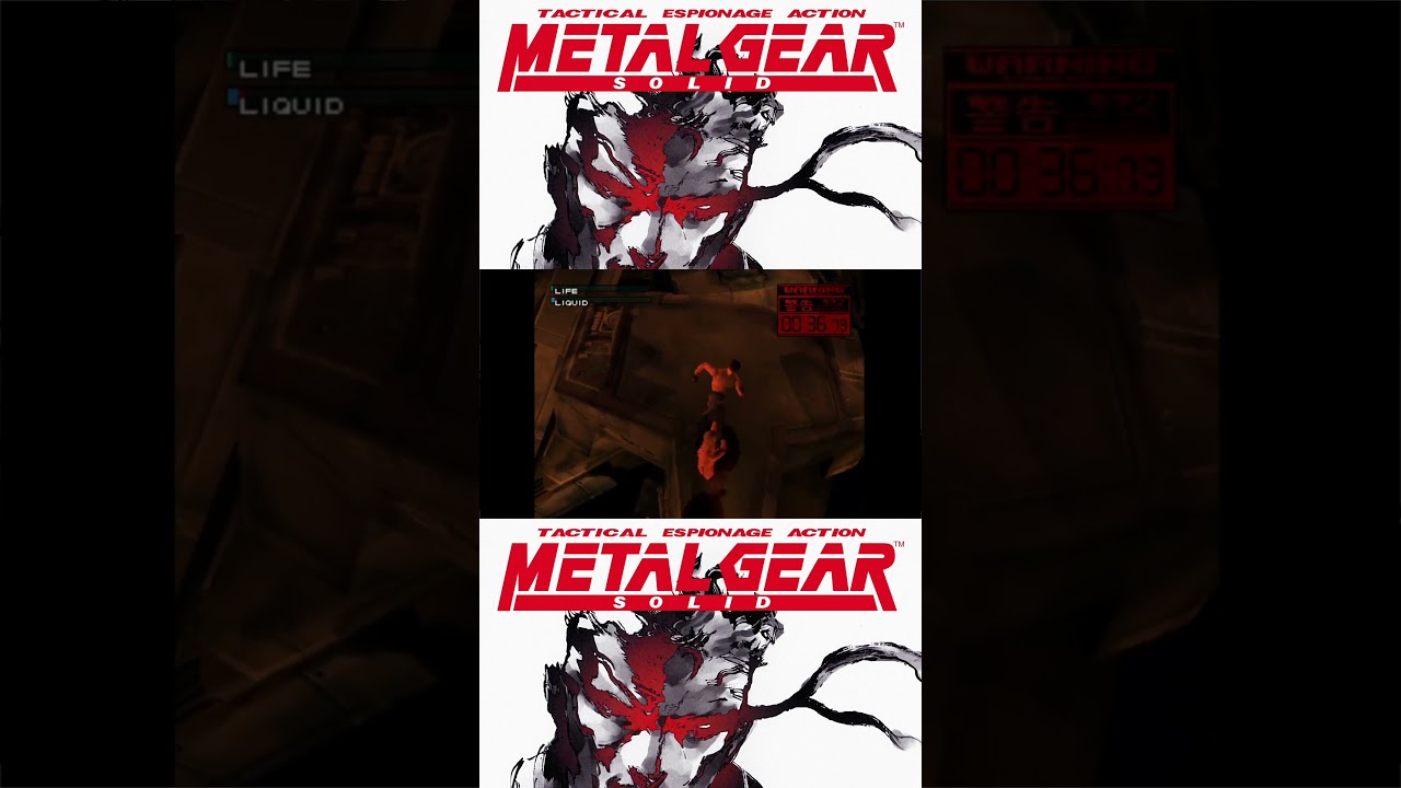 Liquid Snake Almost Beat Me, Metal Gear REX Rooftop Battle 