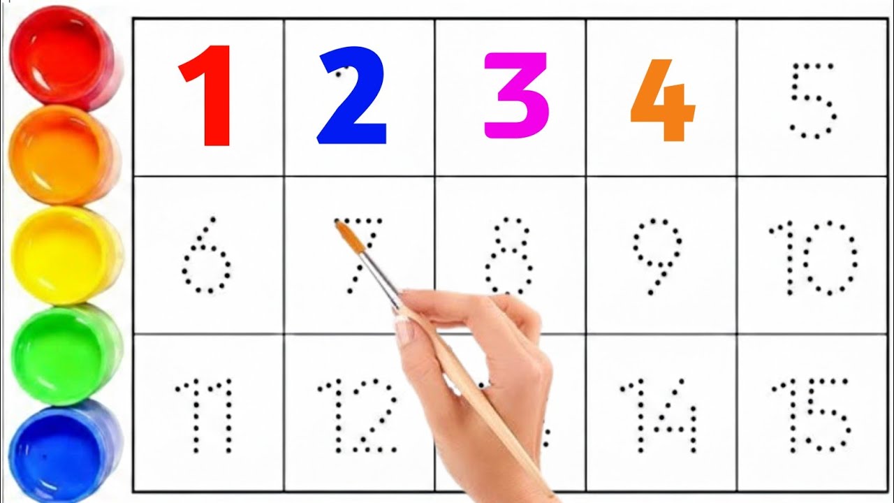 1–15 Numbers Learning | Preschool & Kindergarten Kids