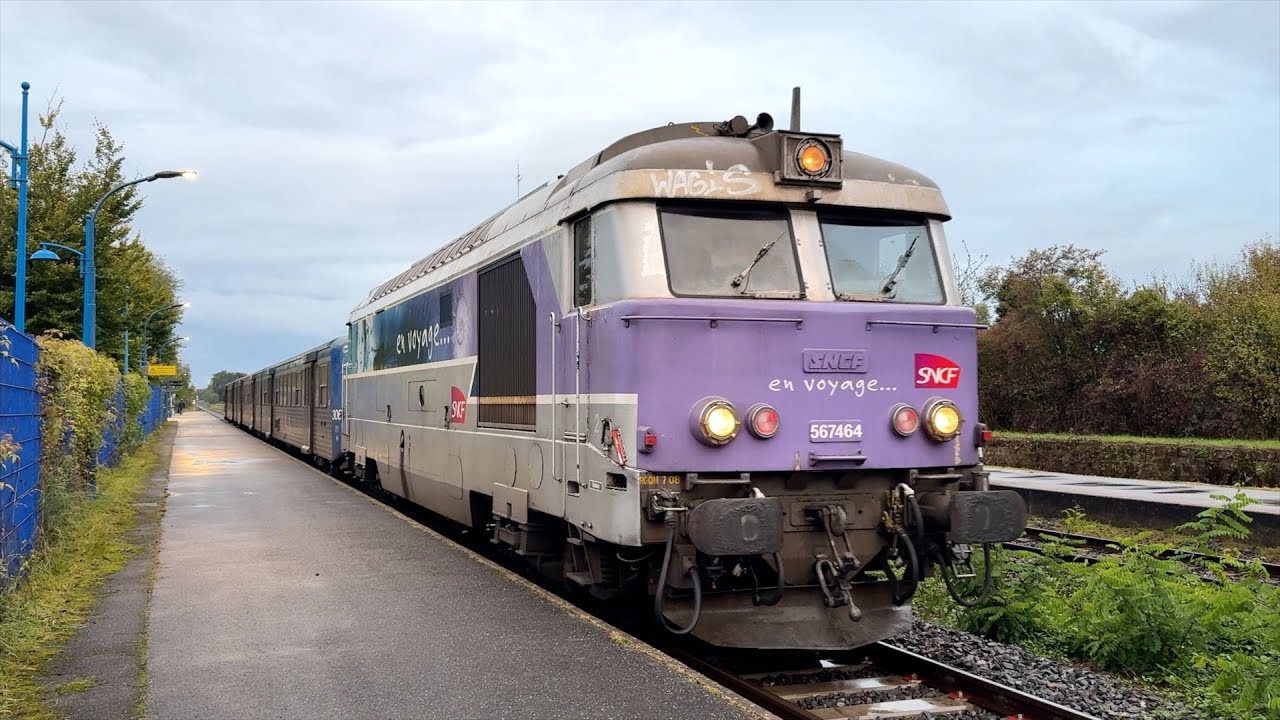 SNCF En Voyage 67464 departing Gambsheim 25/09/2025