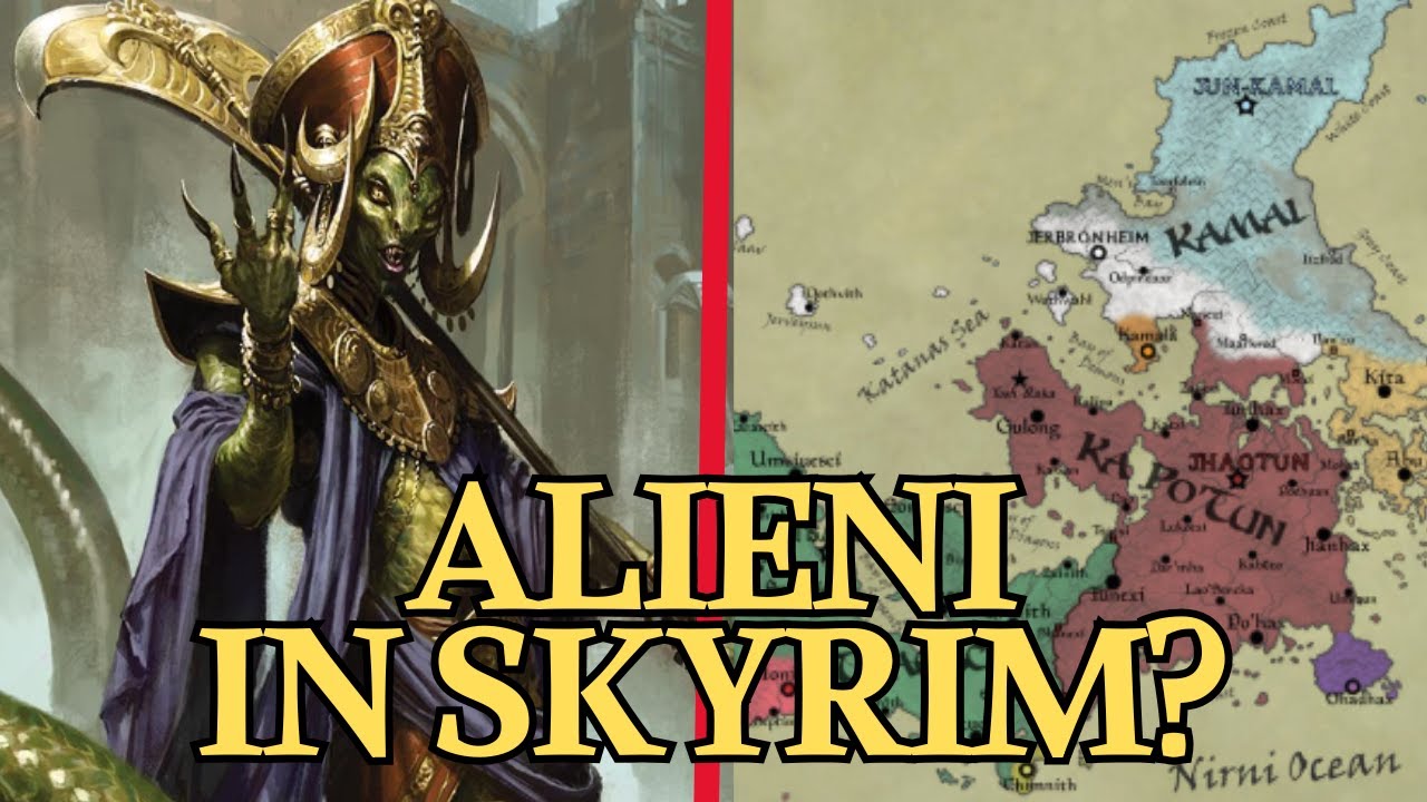 AKAVIR: il TERRIFICANTE continente perduto di SKYRIM e The Elder Scrolls