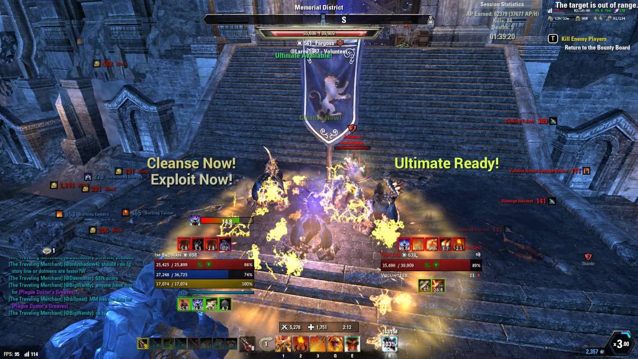 ESO PvP: One Tamriel - Magicka Dragonknight 1 vs X #1