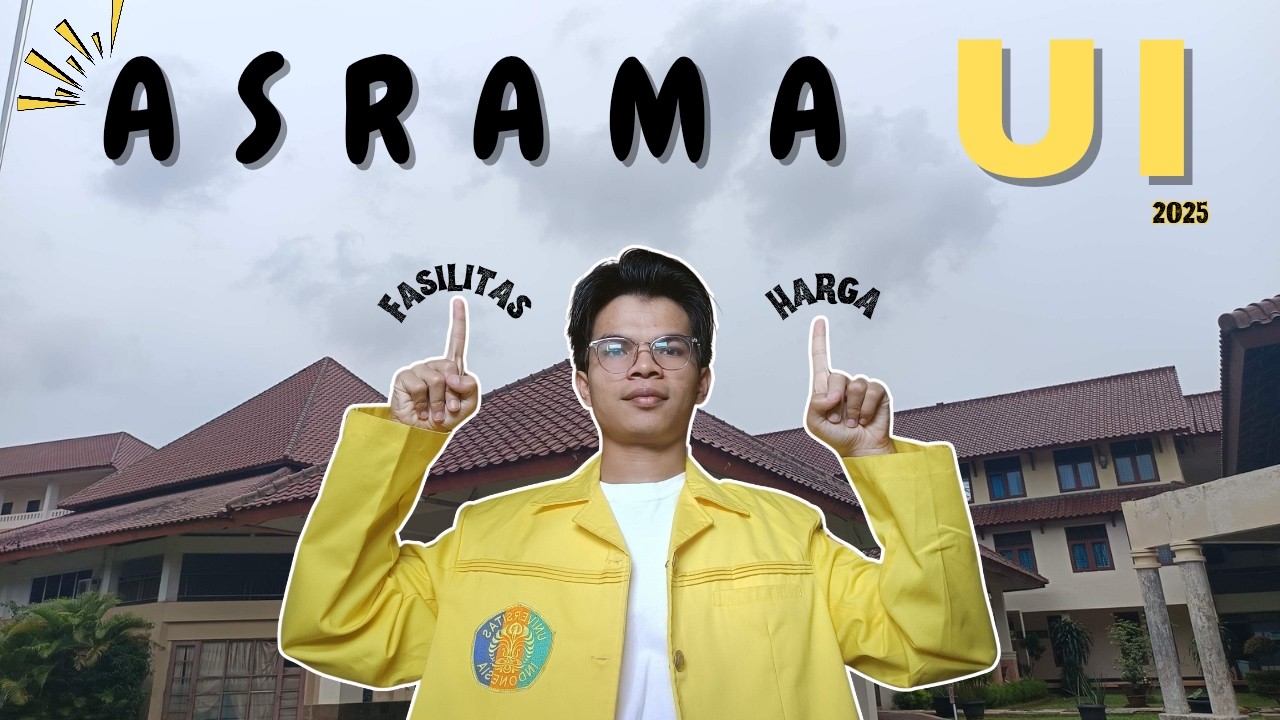 5 ALASAN kenapa harus tinggal di ASRAMA UI - 2025