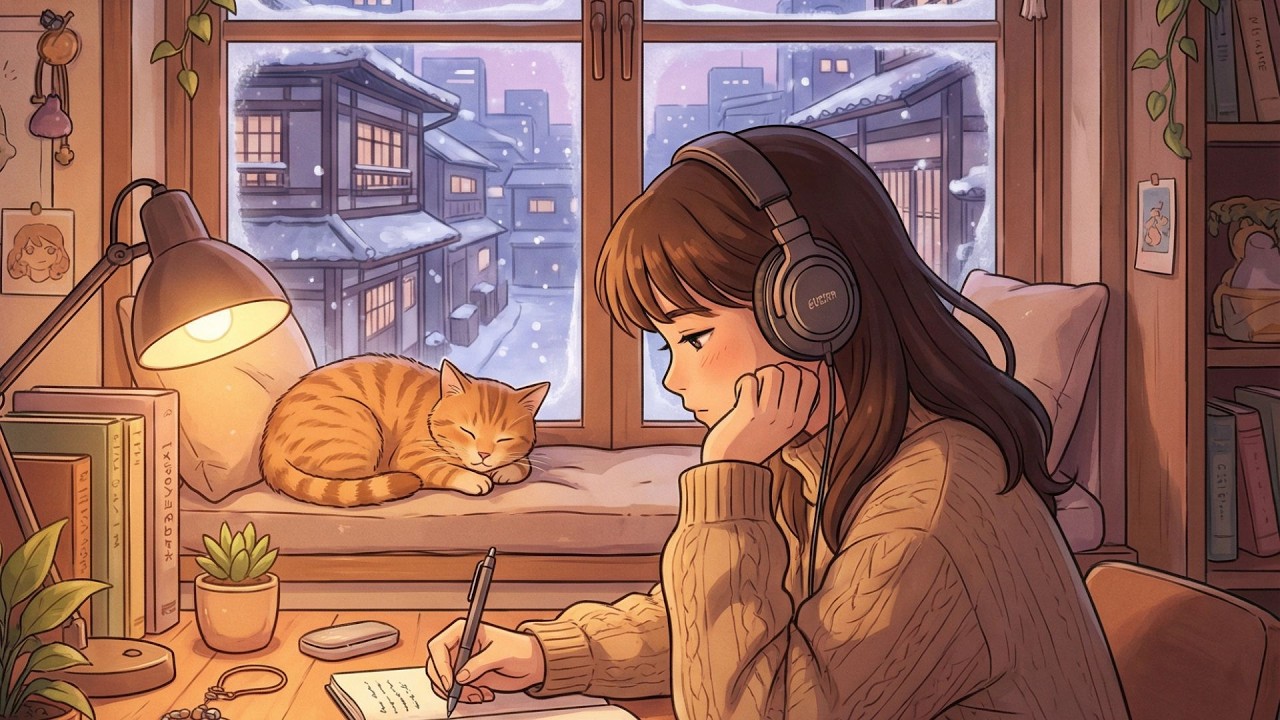 Midnight Lofi Radio 🌙 – Calm Beats for Deep Focus, Study & Relaxation