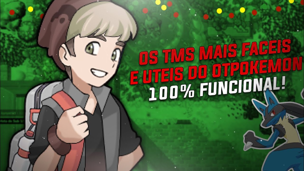 OS TMS MAIS FACEIS E UTEIS DO OTPOKEMON - 100% FUNCIONAL - DROPE MUITO TM!!!! (DROPEI BULLDOZE?)