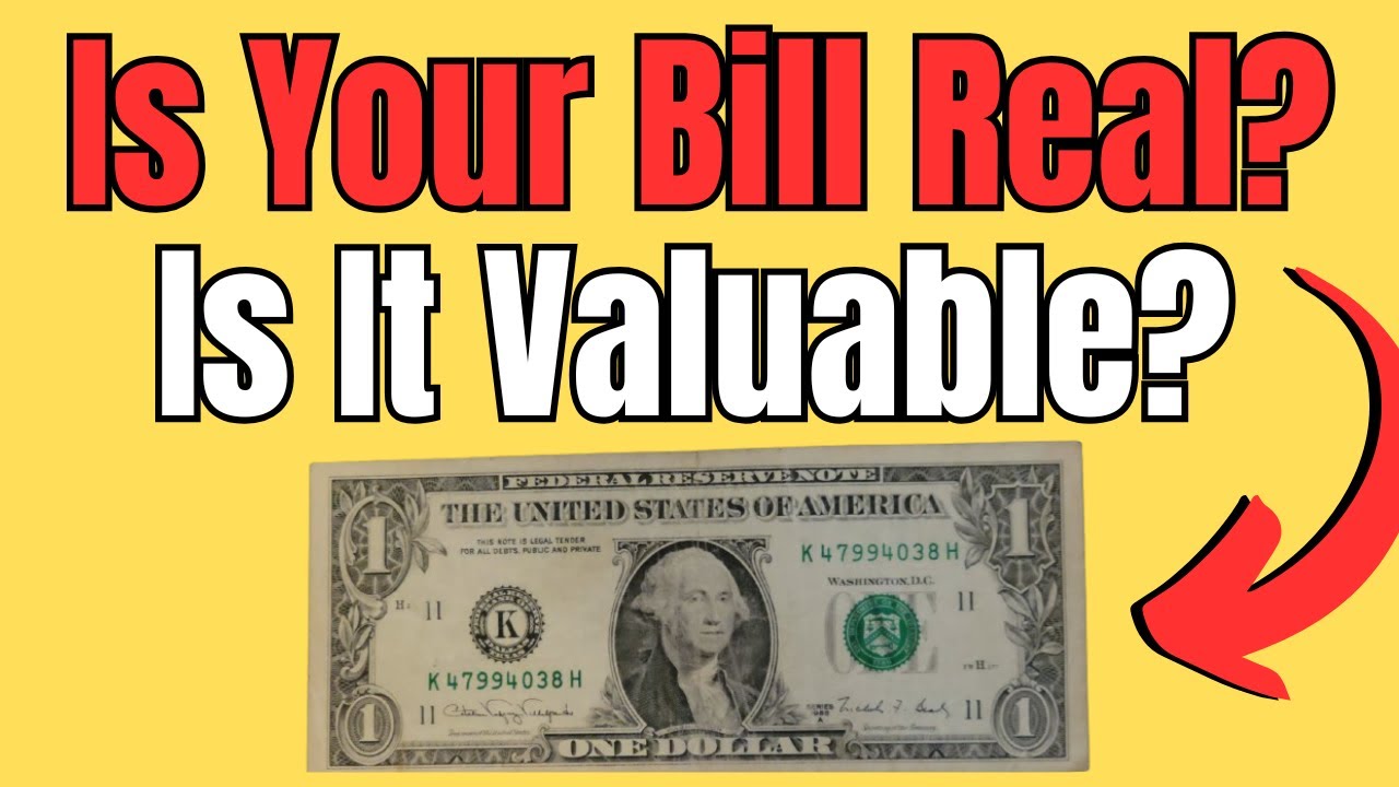 COMPLETE GUIDE TO $1 Bills - Errors, Counterfeit Features and Values