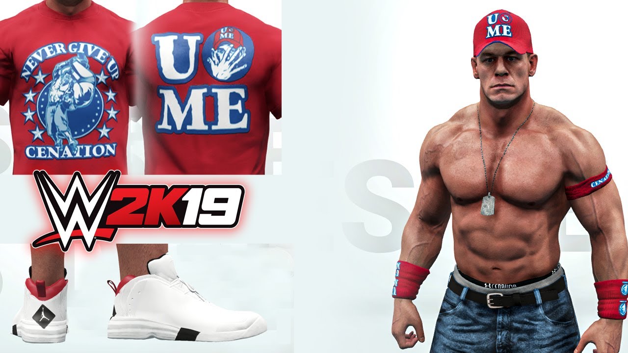 HOW TO MAKE JOHN CENA 2011 ATTIRE | WWE 2K19