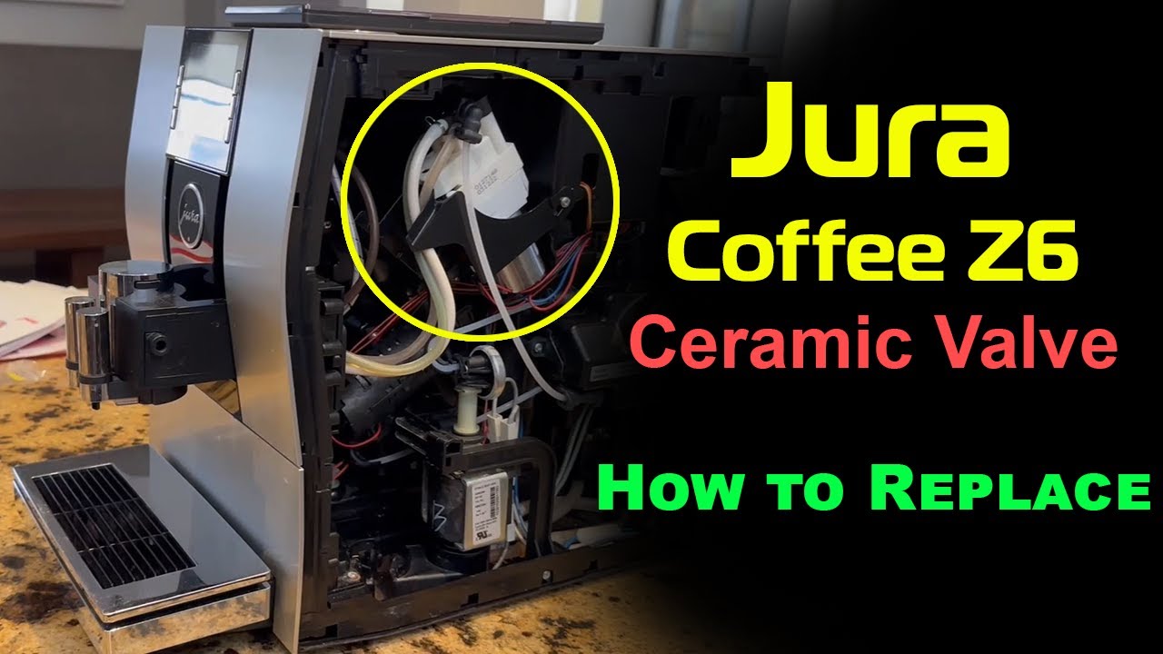 Jura Z6 Ceramic Valve Replacement (Fixing Error 6)
