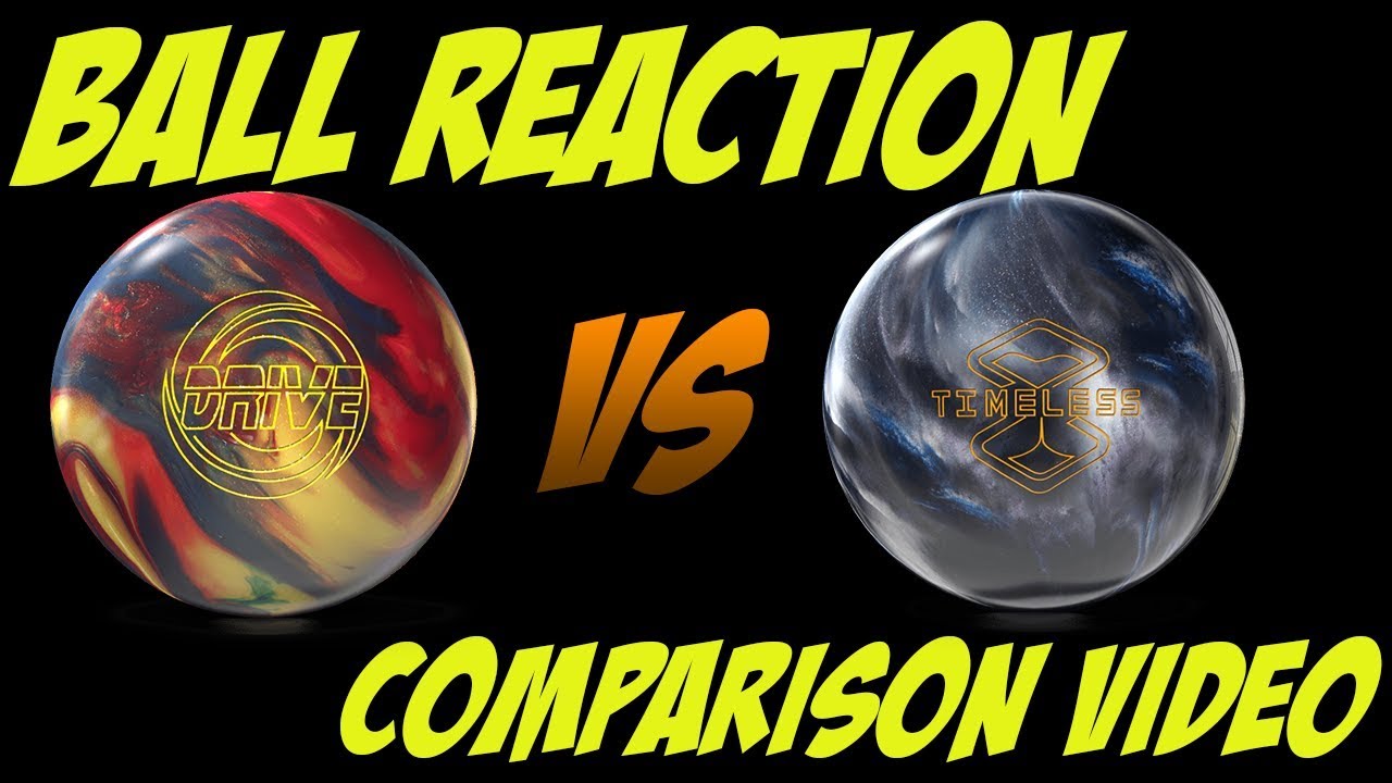 Storm Drive Bowling Ball Reaction Comparison to Storm Timeless