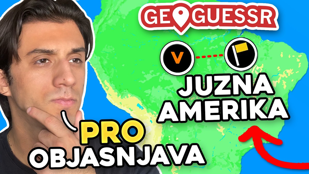 Nauči GeoGuessr - Južna Amerika