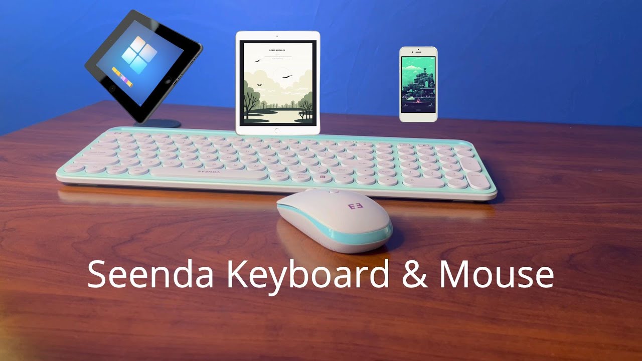 Why this wireless Keyboard and Mouse from Amazon are perfect for your iPad/tablet *FULL REVIEW*