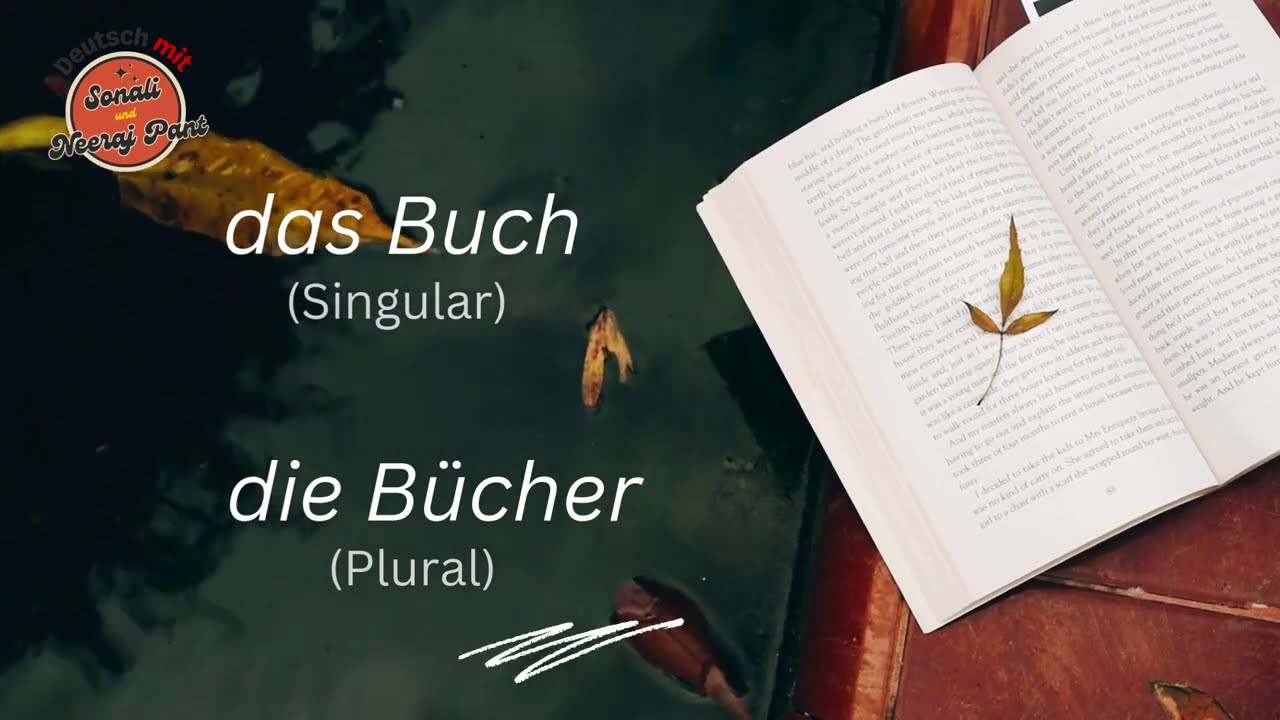 das Buch, die B&uuml;cher | Wortgut | German words with meanings