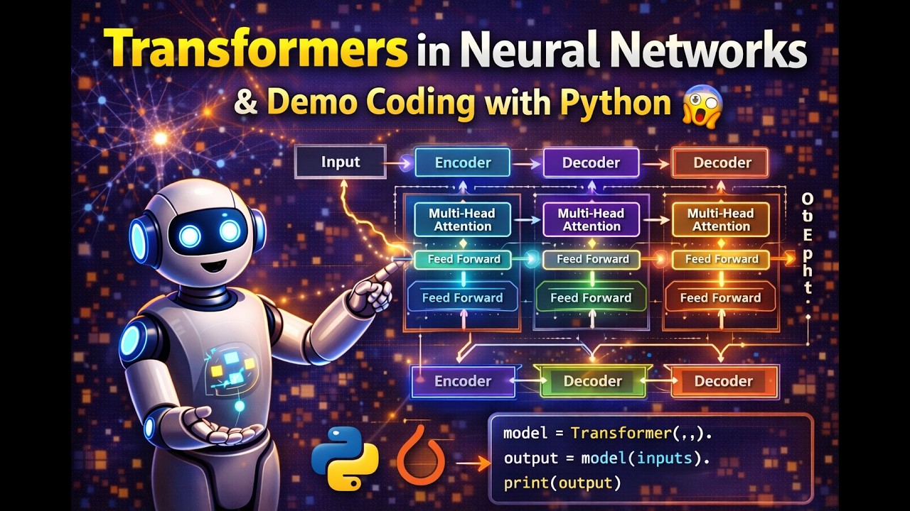 🔥 This One AI Model Made ChatGPT Possible 😱 | Transformers Explained + Python Demo