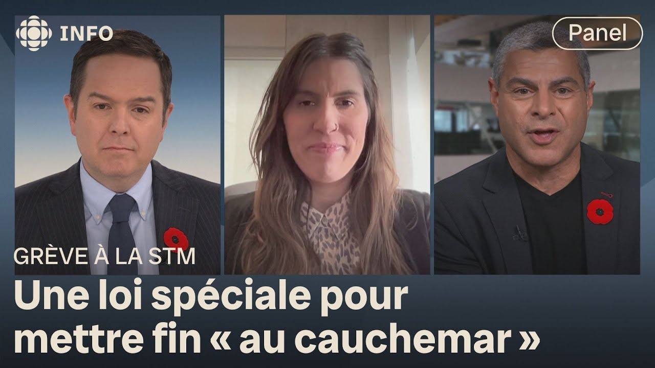 Grève à la STM : Québec doit-il devancer l'application de sa loi? | Zone info