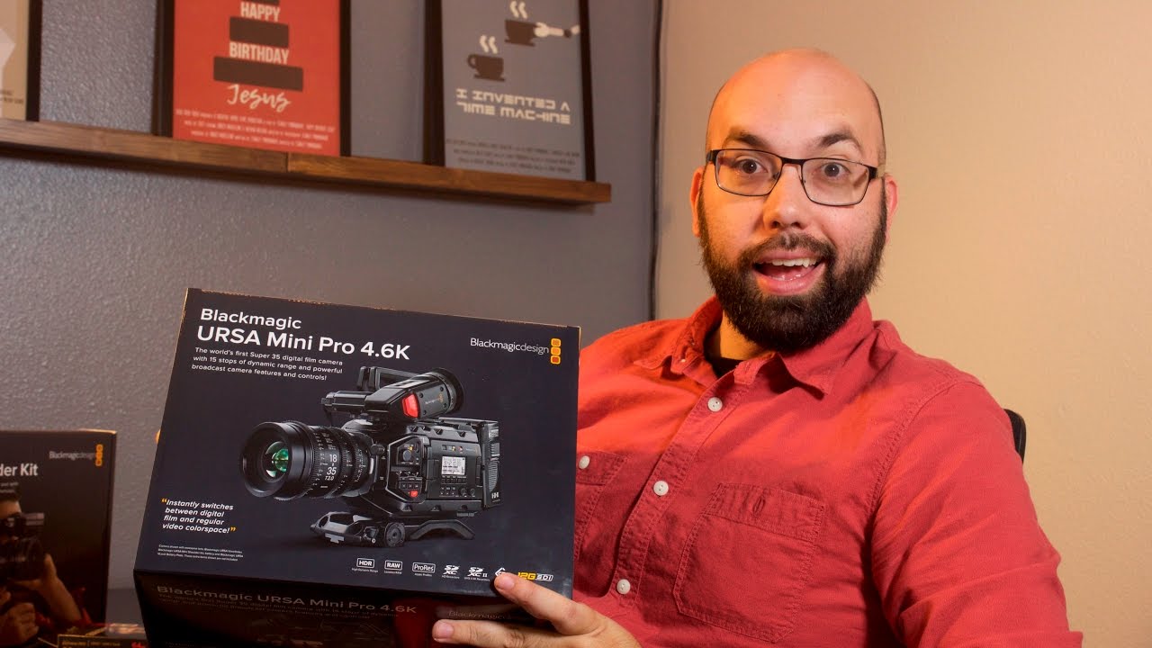 Unboxing -  Black Magic Ursa Mini Pro 4.6k