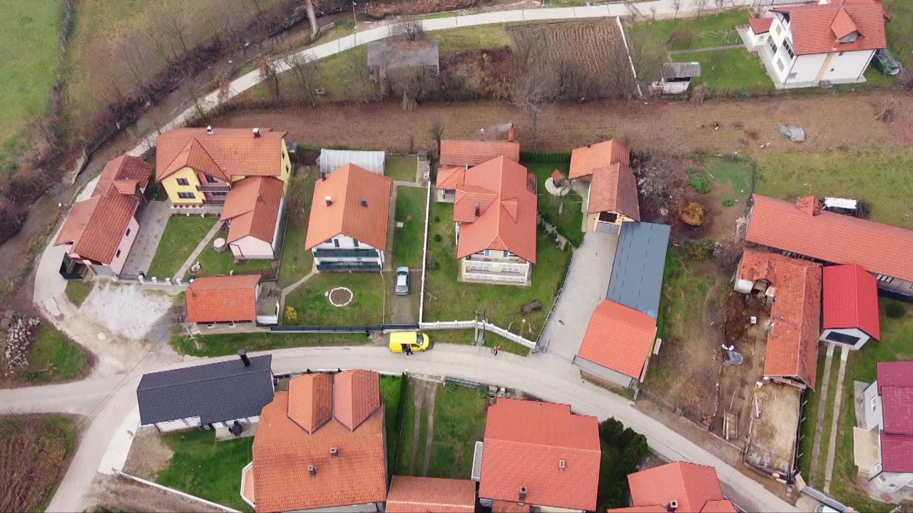 Prnjavor-Kalesija snimak iz zraka