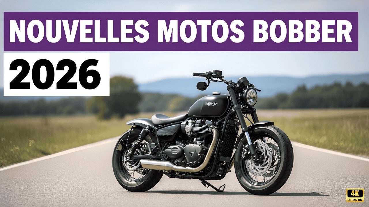 7 meilleures nouvelles motos bobber pour 2026
