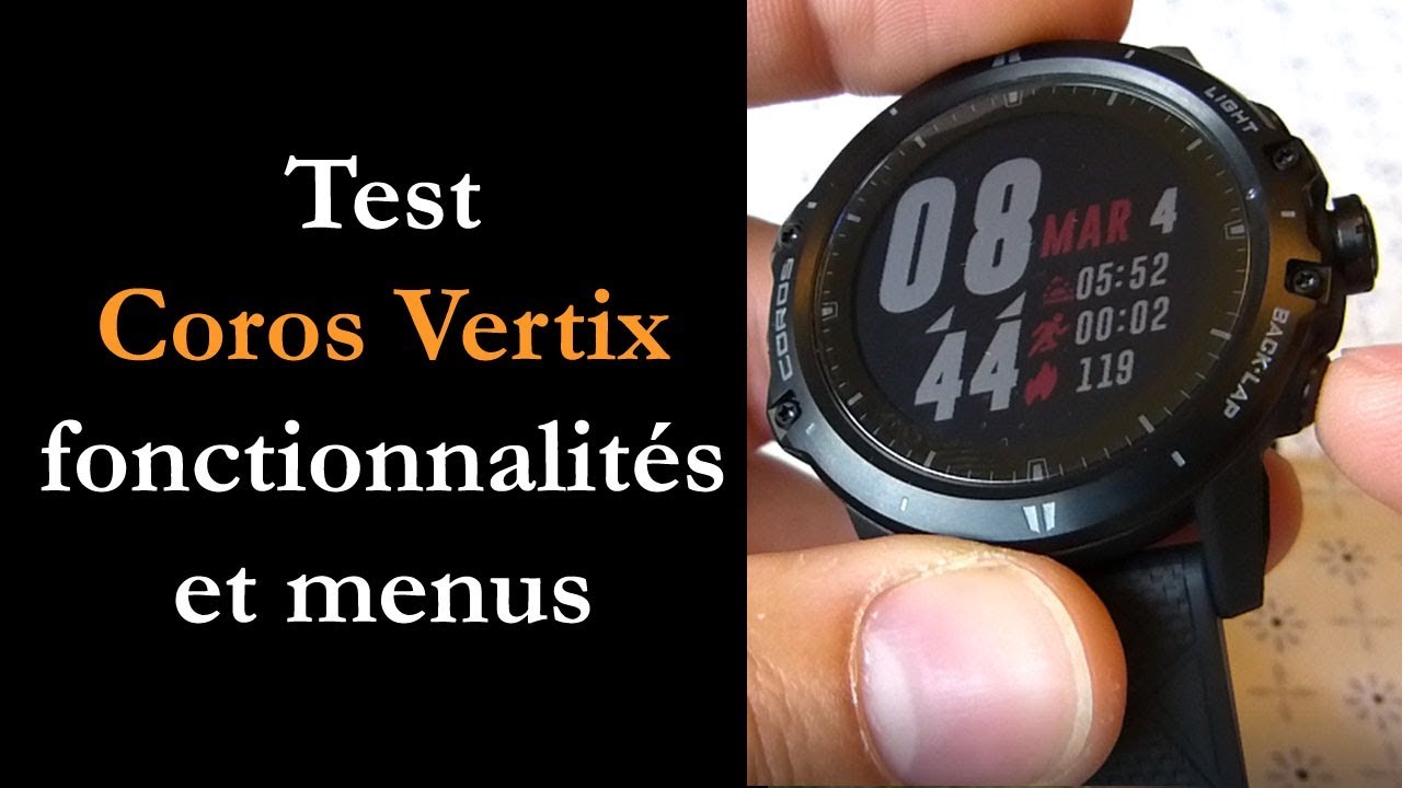 Test Coros Vertix : la plus robuste des montres GPS outdoor pour la montagne