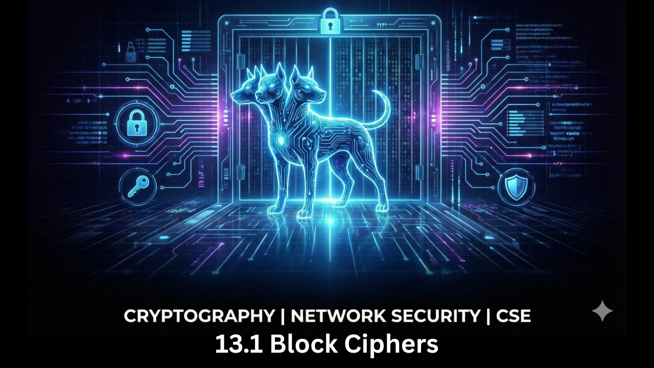 13.1 Block Ciphers | Cryptography |  Computer Science Engineering