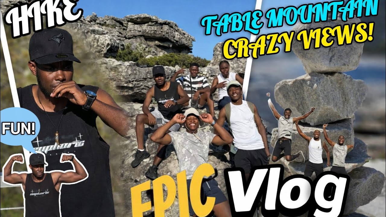 VLOG : WEEKEND HIKING WITH THE BOYS⛰️...THIS HAPPENED😅.. // CRAZY MOMENTS AND VIEWS🏞. #roadto15k 
