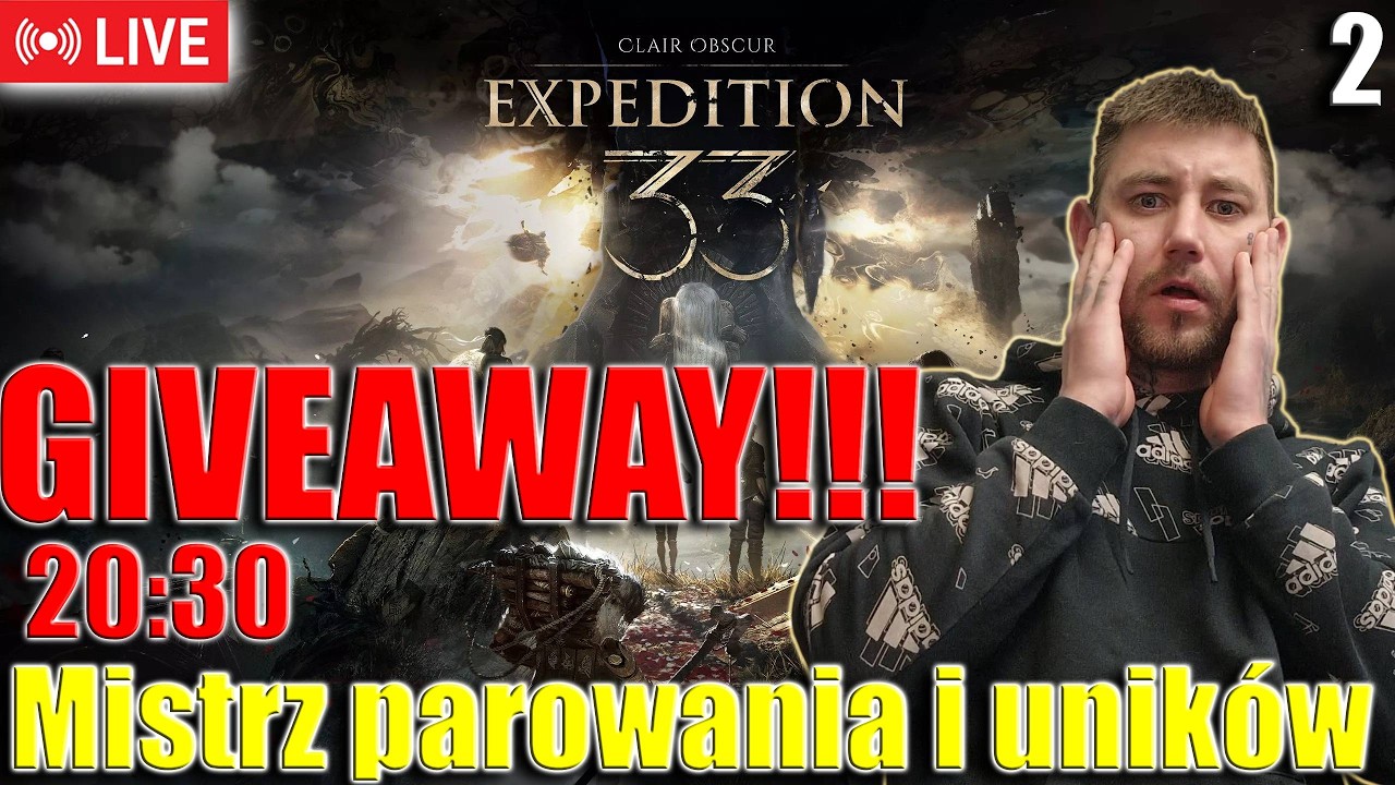 [SHORT] GIVEAWAY!! 20:30 | Mistrz parowania i uników Clair Obscure: Expedition33 🔴NA ŻYWO #2