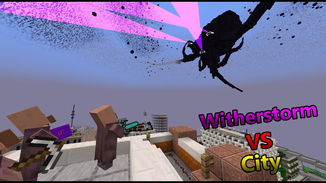 Wither storm VS city (A mini movie)
