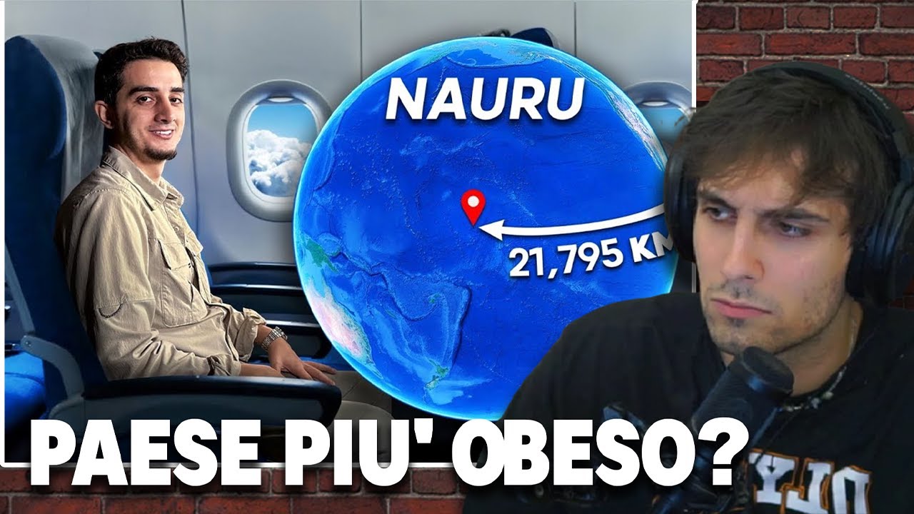 BLUR REAGISCE al VIAGGIO di RUHI ÇENET nel PAESE PIU' OBESO, PIU' FUMATORE e MENO VISITATO!