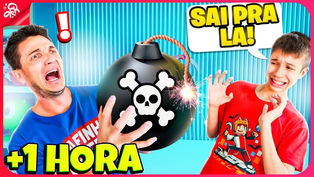 QUEM SE LIVRAR NO DESAFIO DA BOMBA VENCE +1 HORA BRINQUEDOS