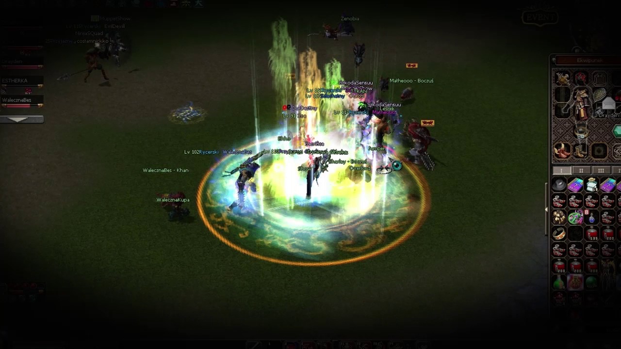 Metin2.pl Wetar Zadyma w Jinno || Sharley Smok 110Lvl