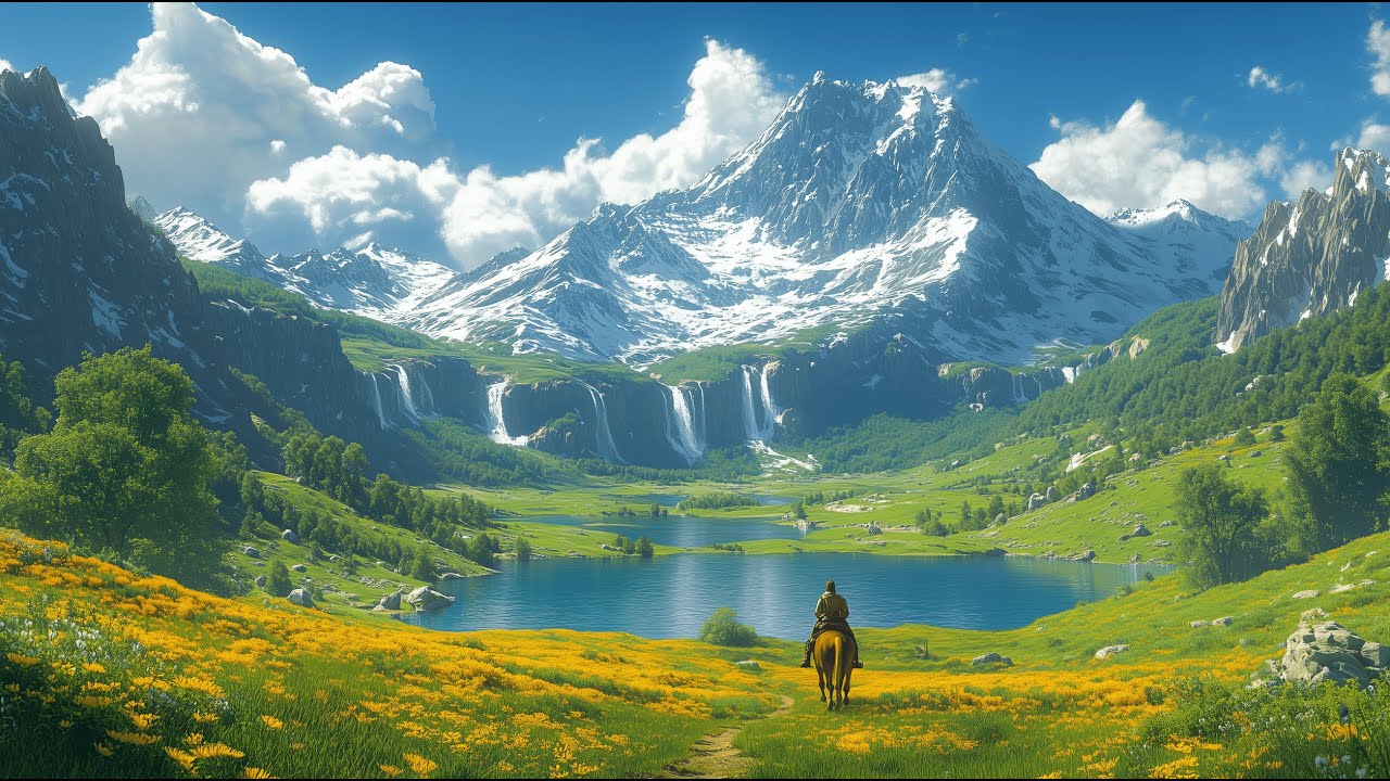 Highland Journey – Relaxing RPG Fantasy Adventure Music & Mountain Ambience