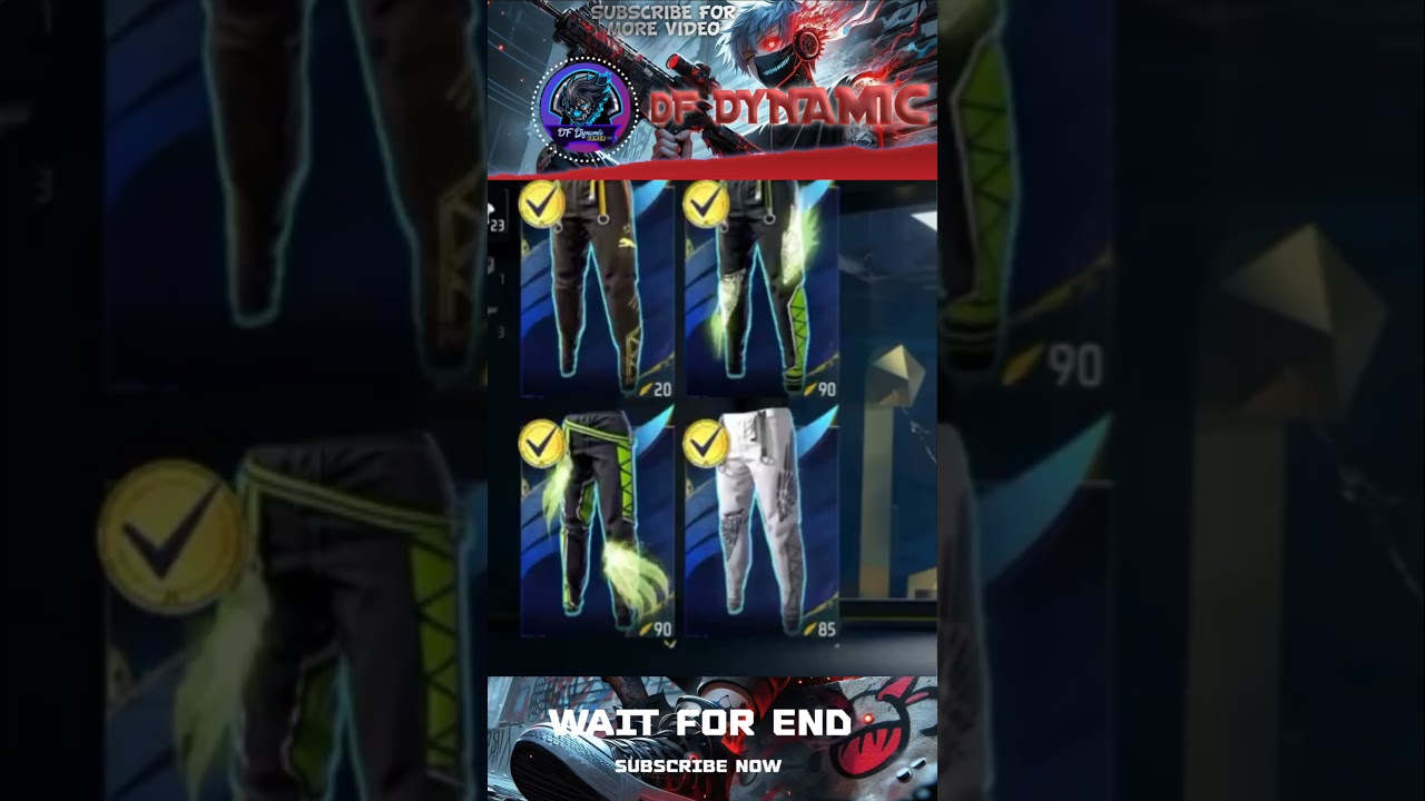 Free Fire Angelic Pant New Glitch🪽😍      | How To Get Red Angelic, Yellow Angelic, White Angelic