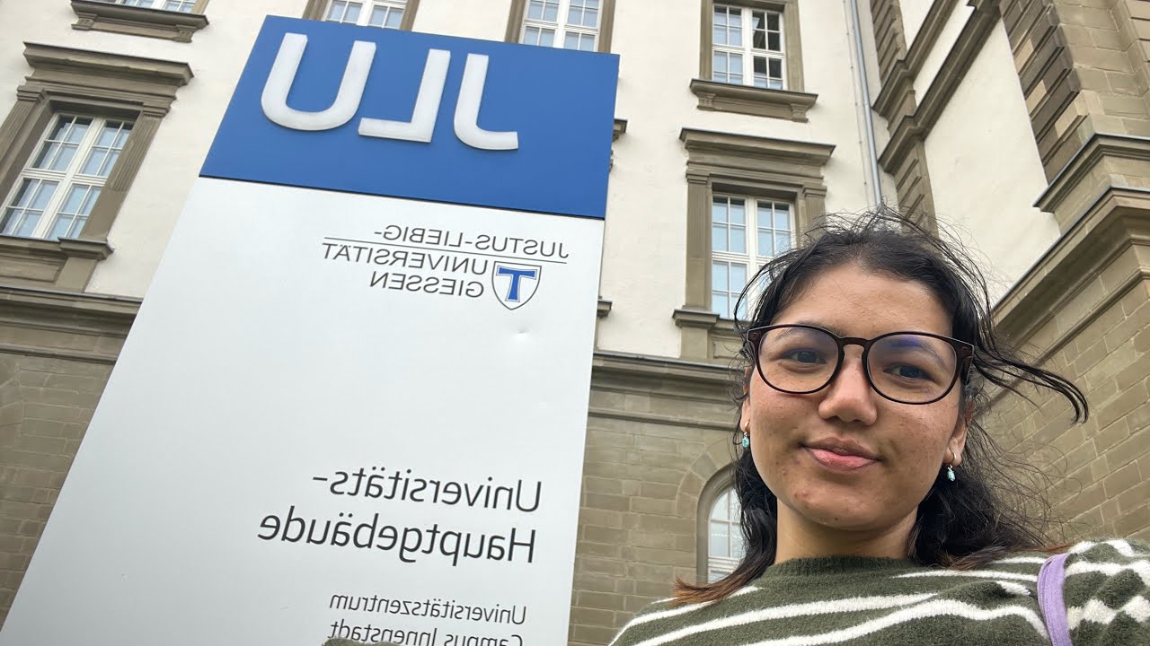 My University Tour- What do I study in Germany || Justus-Liebig-University, Gießen, Germany