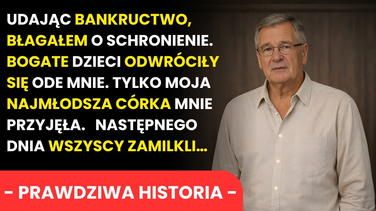 Udawałem Bankruta I Zapukałem Do Drzwi Dzieci. Ich Reakcja Mnie Zniszczyła...
