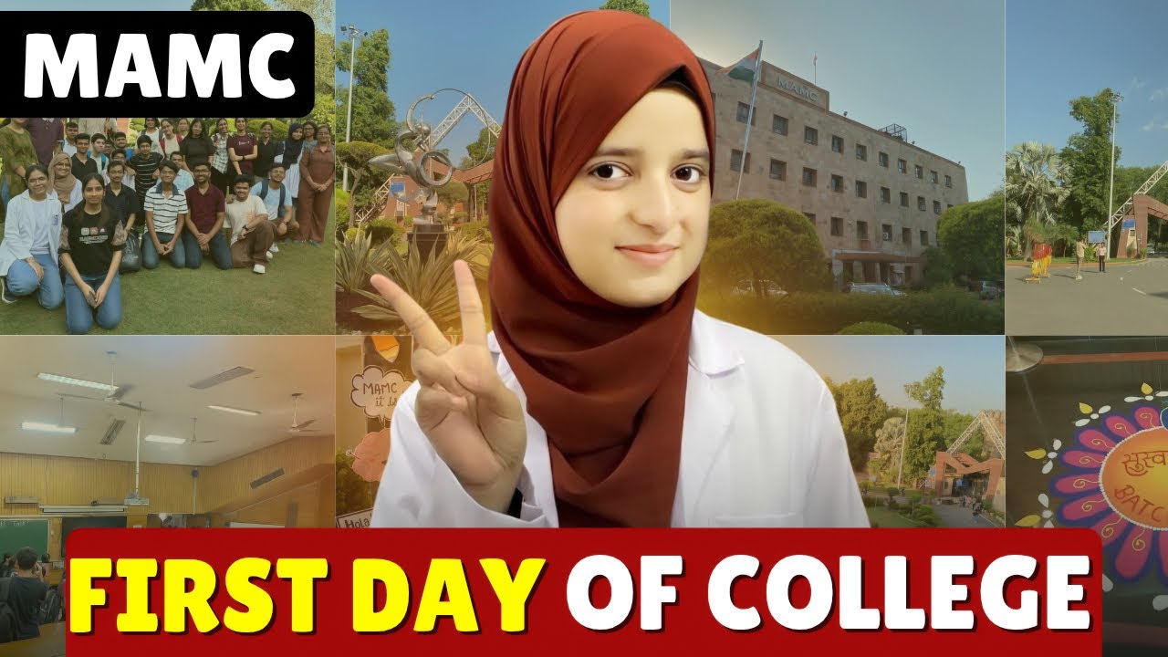 First Day of Medical College 🎉 | Orientation + Campus Tour