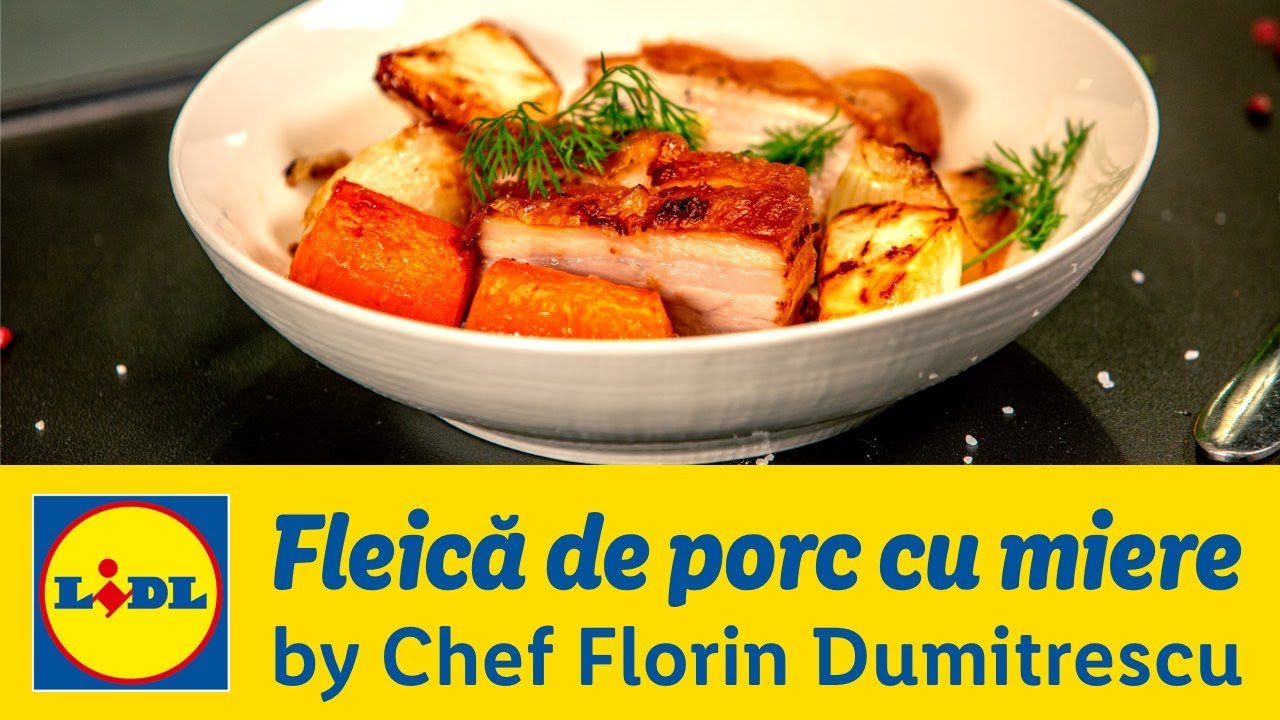 Fleica de porc cu miere &bull; Gateste cu Chef Florin Dumitrescu