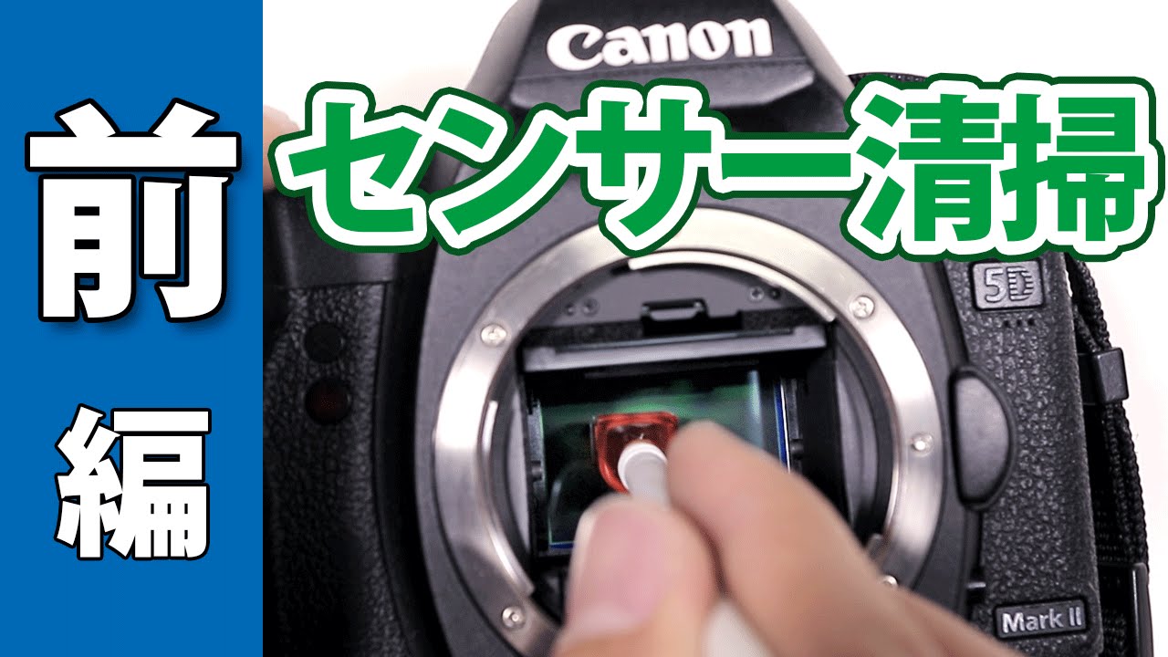 自宅でできる！カメラのイメージセンサークリーニングの方法。ペンタ棒編（前編）