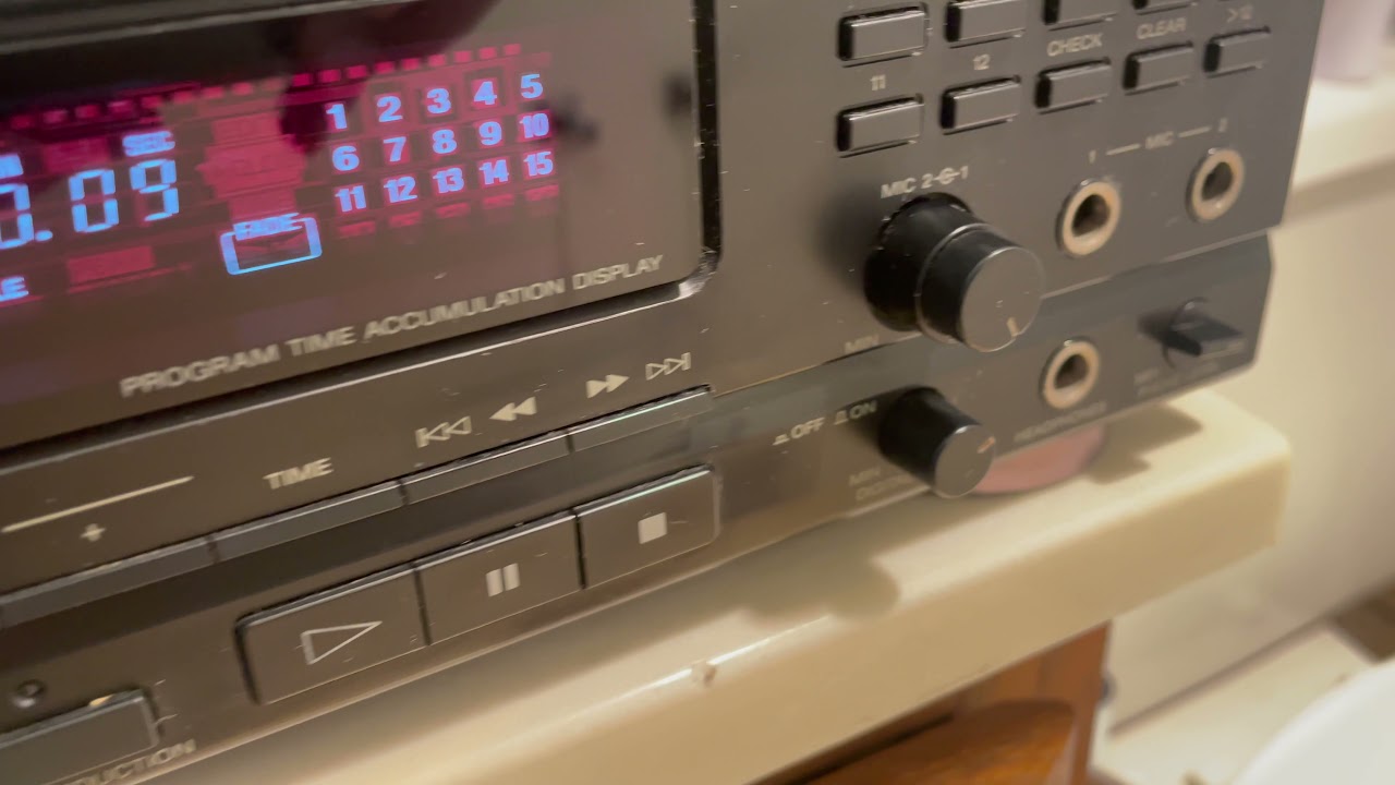 Vintage Sony CDP-K1A CD Compact Disc Player Audiophile - RARE