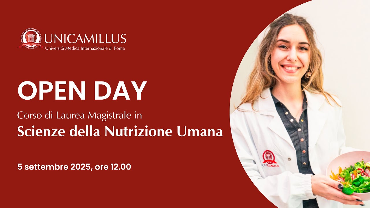 OPEN DAY - Scienze della Nutrizione Umana