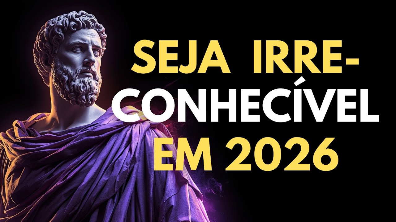 EM 2026, NINGUÉM VAI TE RECONHECER: ARRUME SUA VIDA EM 1 ANO | ESTOICISMO 🏛️