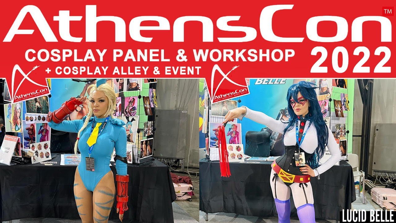 AthensCon 2022 - Cosplay Panels / Alley & Event (4K / 60fps / Athens / Greece / 26-27.11.2022)