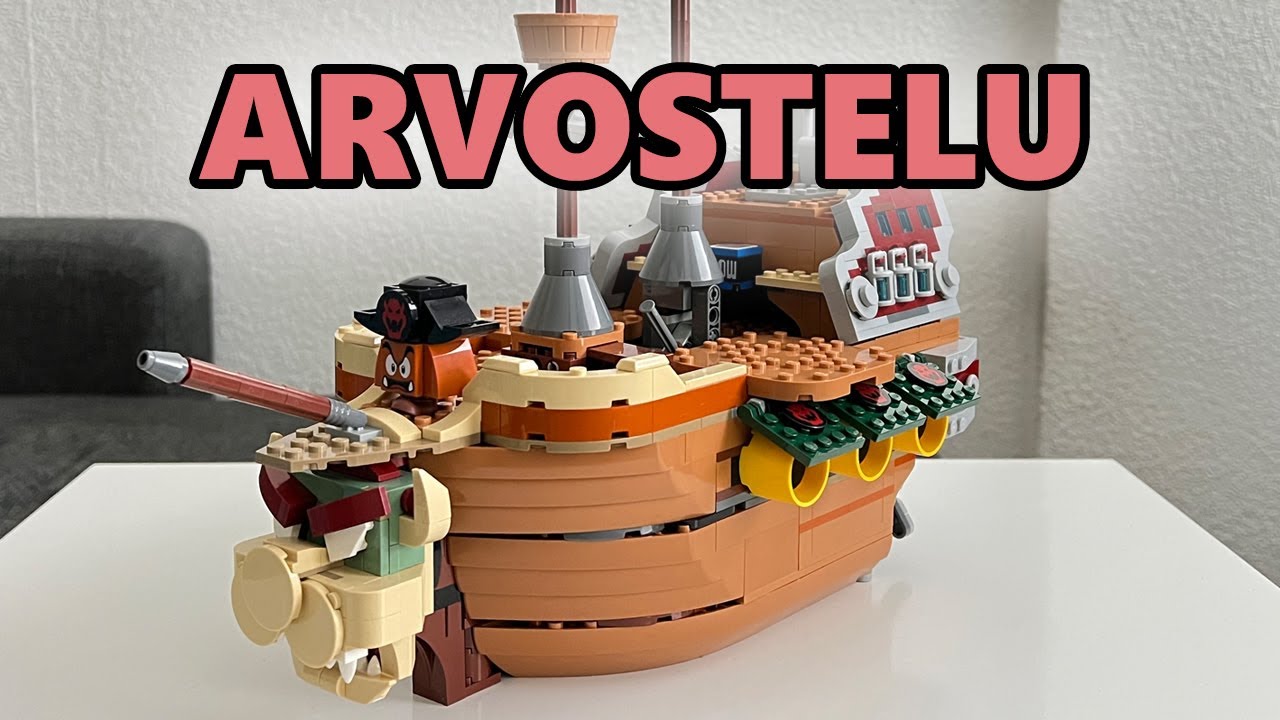 LEGO Super Mario: Bowserin ilmalaiva ARVOSTELU (71391)