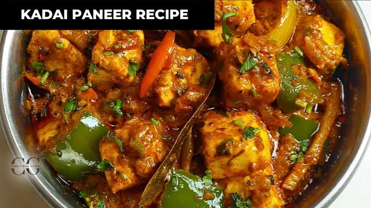 Kadai Paneer Recipe with Gravy | Kadai Paneer Recipe | Kadai Paneer