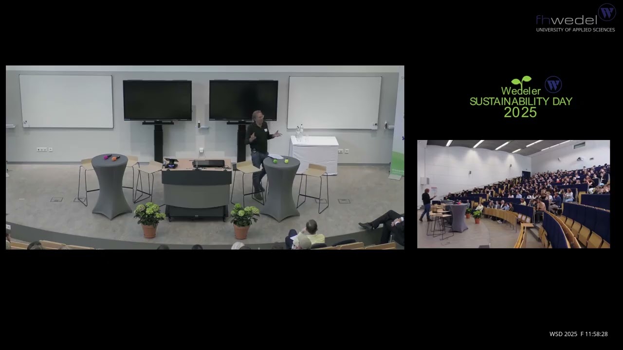 Harald Welzer beim Wedeler Sustainability Day