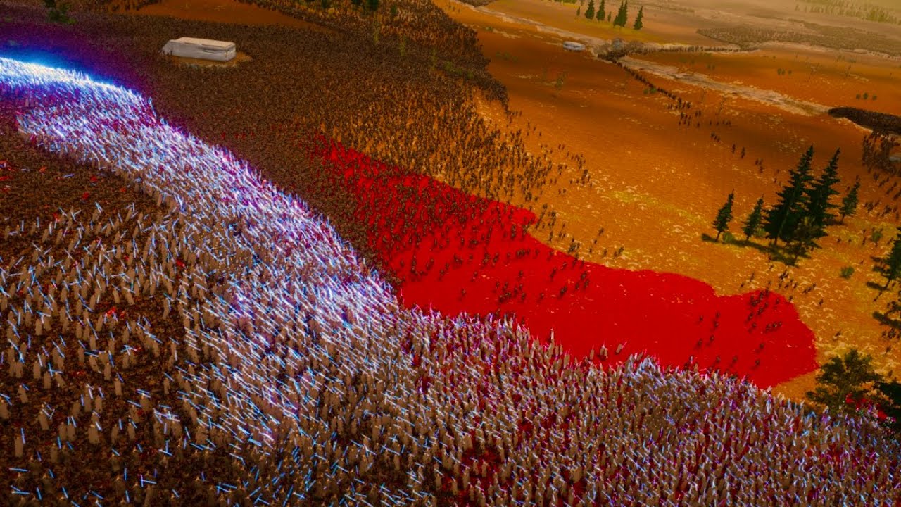 20K STAR WARS JEDI & CLEOPATRA VS 2,000,000 DUN FREMEN  UEBS2 MOD  STAR WAR MOD