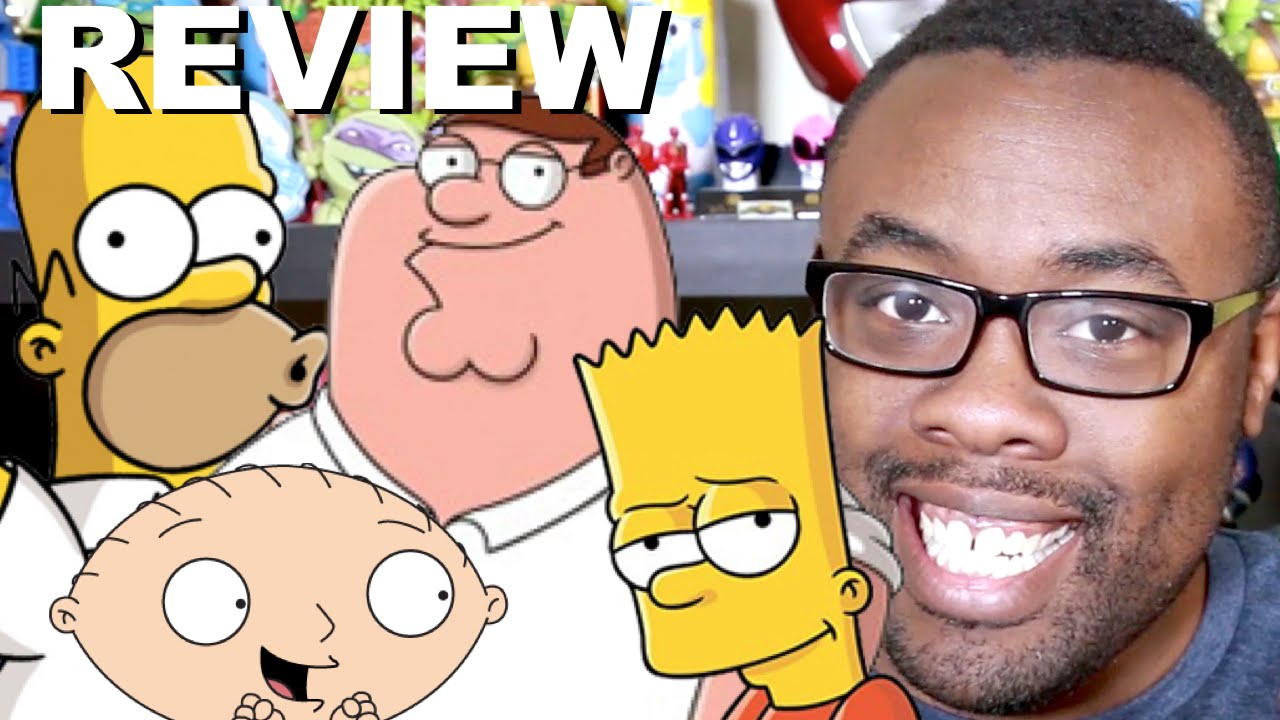 SIMPSONS / FAMILY GUY Crossover Review : Black Nerd