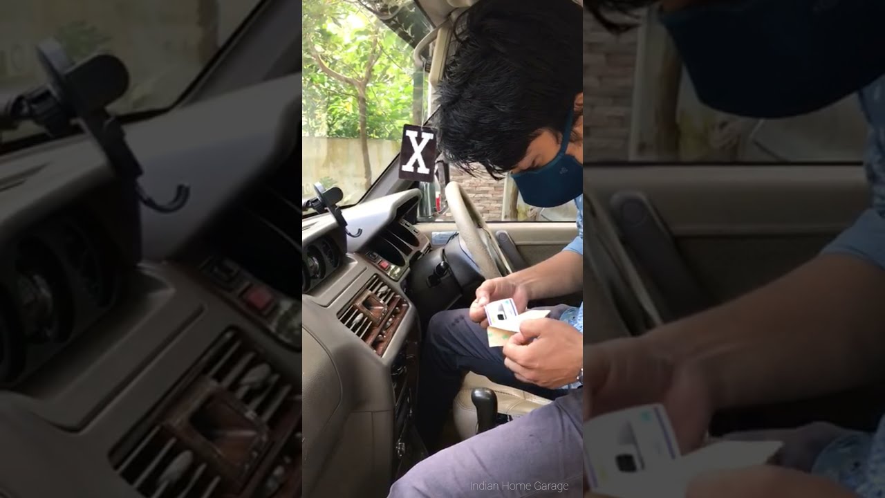 How to stick Fastag in vehicles |Mitsubishi Pajero SFX