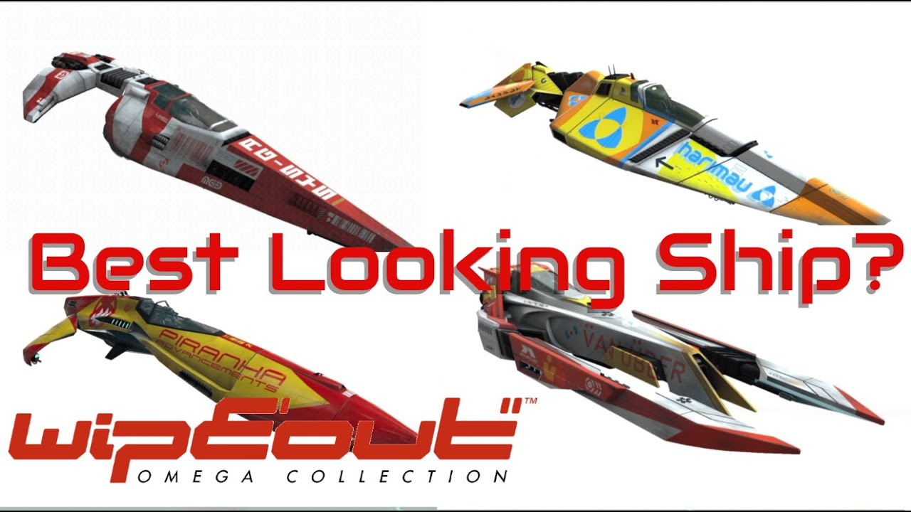 Рейтинг всех кораблей Wipeout HD по внешнему виду