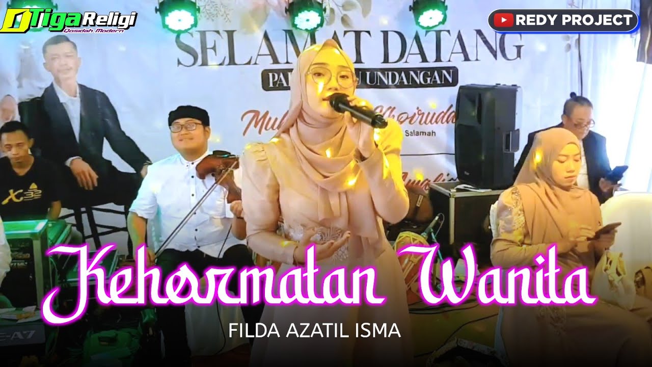 KEHORMATAN WANITA - DTIGA RELIGI - FILDA AZATIL ISMA - WEDDING UDIN & VANY - LIVE LAU DAWE KUDUS