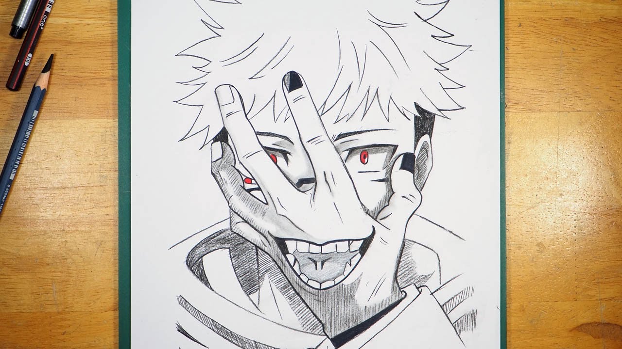 How to Draw Sukuna | Jujutsu Kaisen Drawing | Anime Ideas Drawing